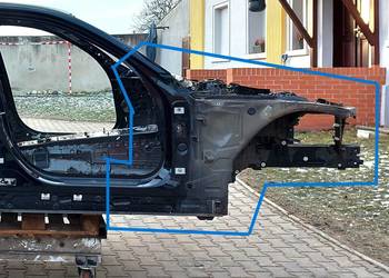 BMW G21 G20 Kombi próg słupek prawy środkowy poszycie prawa strona