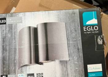 Nowa lampa zewnętrzna EGLO Suesa Kinkiet Elewacyjny LED IP44