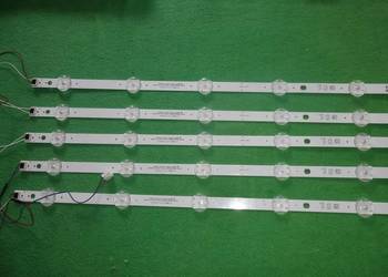 Listwy LED ("LEDAZ_Y23_Slim Trident_43UR80" - 5szt.) do  LG  "43UR781C0LK