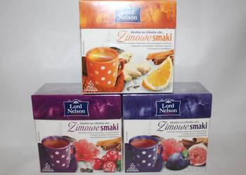 Herbata Lord Nelson zimowe smaki śliwka cynamon żurawina figa