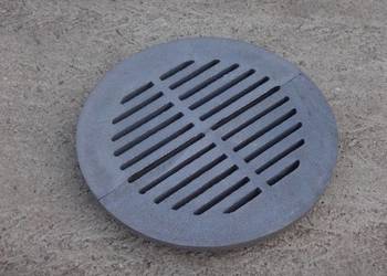 Żeliwny ruszt okrągły fi 50cm do pieca lub kozy