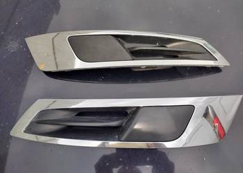 Listwa kratka atrapa zderzaka pod lampę Xenon spryskiwacz Peugeot 5008 LIFT