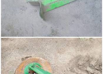 Talerz Łapa Słupica Noga agregat talerzowy talerzowka bok Unia agro masz