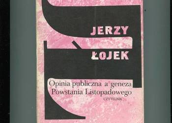 Opinia publiczna a geneza Powstania Listopadowego