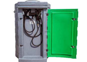 ZBIORNIK DWUPŁASZCZOWY NA OLEJ NAPĘDOWY 1000L