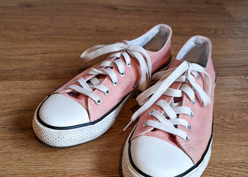 Śliczne różowe trampki rozm. 40 jak nowe