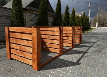 Kompostownik z zasuwanymi komorami