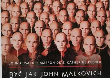 Być jak John Malkovich  DVD  John Cusack, John Malkovich Być jak John Malkovich  DVD  John Cusack, John Malkovich