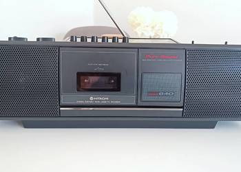 Radiomagnetofon Boombox HITACHI TRK 640 E z wejściem CD/Line.