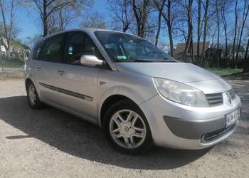 RENAULT GRAND SCENIC 2.0 + lpg, 2006 r. 135 KM, hak klima