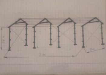 Garaż Konstrukcja Stalowa Wiata Rolnicza Magazyn
