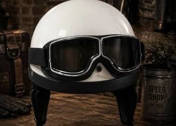 Kask orzeszek gogle prl