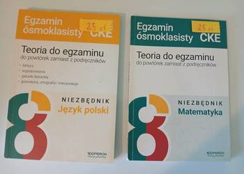 Książki egzamin ósmoklasisty język polski i matematyka