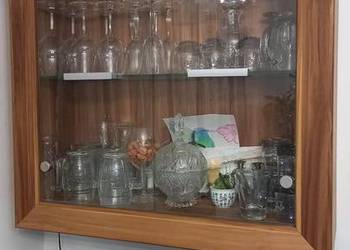 Zestaw mebli Black Red White stolik, komoda, szafka, szaf.TV