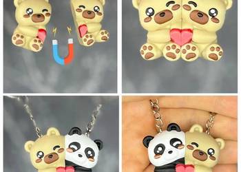 TOTI breloki na walentynki RAZEM LEPIEJ