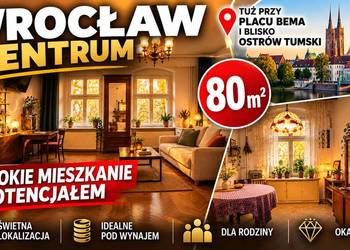 2pok, 80met, okolice Placu Bema ROZKŁAD/PIWNICA (Wrocław)