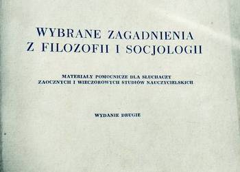 Wybrane zagadnienia z filozofii i socjologii unikatowe