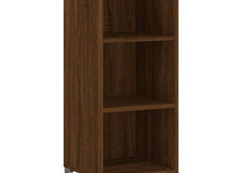 Szafka brązowy dąb 345x325x90 cm materiał drewnopochodny WM-828739