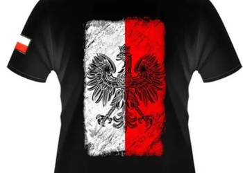 Koszulka z orlem patriotyczna L