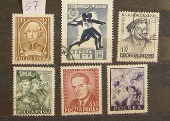 Znaczki pocztowe-Polska-Zestaw nr.57