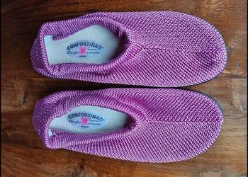 Buty damskie płaskie baleriny CONFORTINA fioletowy 38 Nowe Okazja -60%