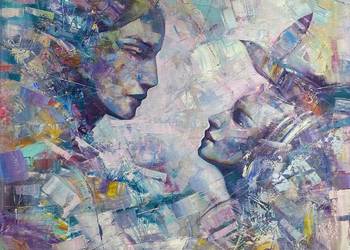 Pitsko Giennadij Armada miłości 80x70 obraz olejny 2025 rok