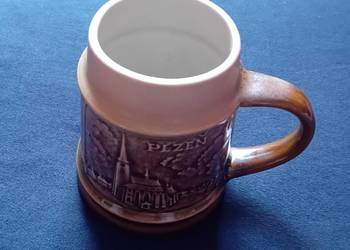 Porcelanowy kufel  Plzensky Prazdroj - Ditmar Urbach, Czechoslovakia.