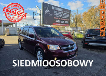 Dodge Grand Caravan 3.6 Benzyna 286 KM, Klimatyzacja, Kamera, Alu, El. Drz…