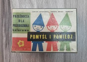 6 szt.Bajka Bajki na Rzutnik Pomyśl i Powied Przeźrocza dla Przedszkoliz