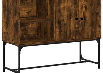 Szafka przydymiony dąb 100x40x795 cm materiał drewnopochodny WM-831820
