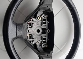 Kierownica peugeot 207 skórzana ładna 206+ oryginał 6045458