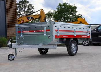 NOWA Przyczepka Temared TRANSPORTER 2515 przyczepa samochodowa 750 kg DMC