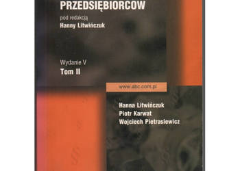 Prawo podatkowe dla przedsiębiorców Tom II - Litwińczuk Hanna