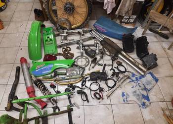 Kawasaki KLR 600 części bak owiewki lagi koło amor set lampa klr600 650