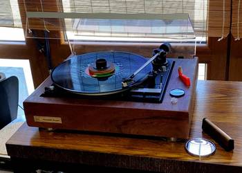 gramofon DUAL Audiophile Concept + docisk+ nowa igła i wkładka