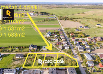 Do sprzedaży działka 1156m2 Wierzchucino Kapitańska