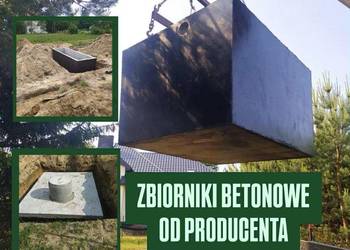 Szambo Betonowe Zbiornik Betonowy na deszczówkę Szamba