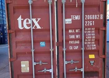 Sprzedam kontenery morskie używane 20'DV dostępne od ręki -Żyrardów