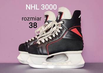 Łyżwy hokejowe NHL - stan bardzo dobry - rozmiar 38 - 24,7 cm [#96]