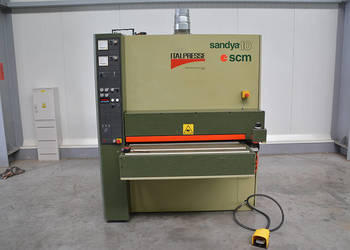 6605 - SZLIFIERKA SZEROKOTAŚMOWA SCM SANDYA 10 - 3 AGREGATY