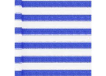 vidaXL Parawan balkonowy, niebiesko - biały(SKU:310889)