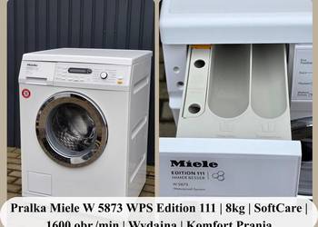 Pralka Miele W 5873 WPS Edition 111 | 8kg | SoftCare | Wydajna GWARANCJA