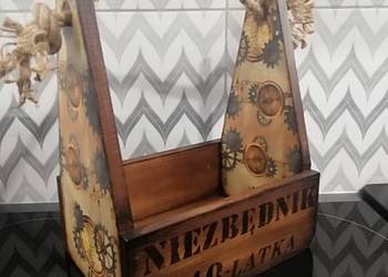 Nosidełko na piwo 6-pak męski wzór z imieniem prezent