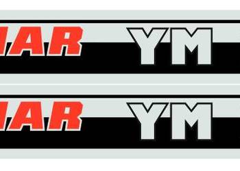 Naklejki napis YANMAR YM 1810 2szt