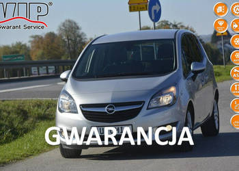 Opel Meriva 1.4 Turbo automat gwarancja przebiegu pakiet zimowy climatroni…