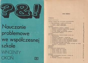 Nauczanie problemowe  we współczesnej szkole -  Okoń