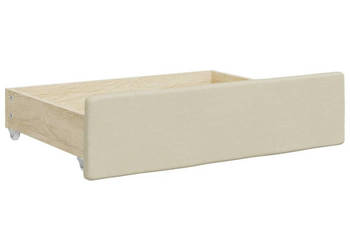 Szuflady pod łóżko 2 szt. kremowe WM-833924