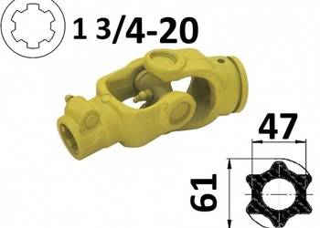 Kompletny przegub Cardana na rurę 61x47 S5 0SNOW240ESTR3