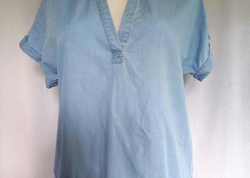 Bluzka niebieska Krótki Rękaw r. 36/38 Vero Moda NOWA