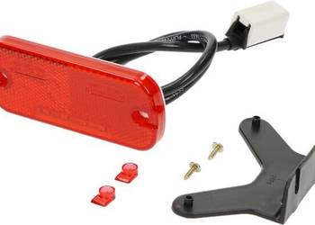 Lampa obrysowa LED, prostokątna 12-24V 105.4x45x11.8 mm z wtyczką Jaeger K…